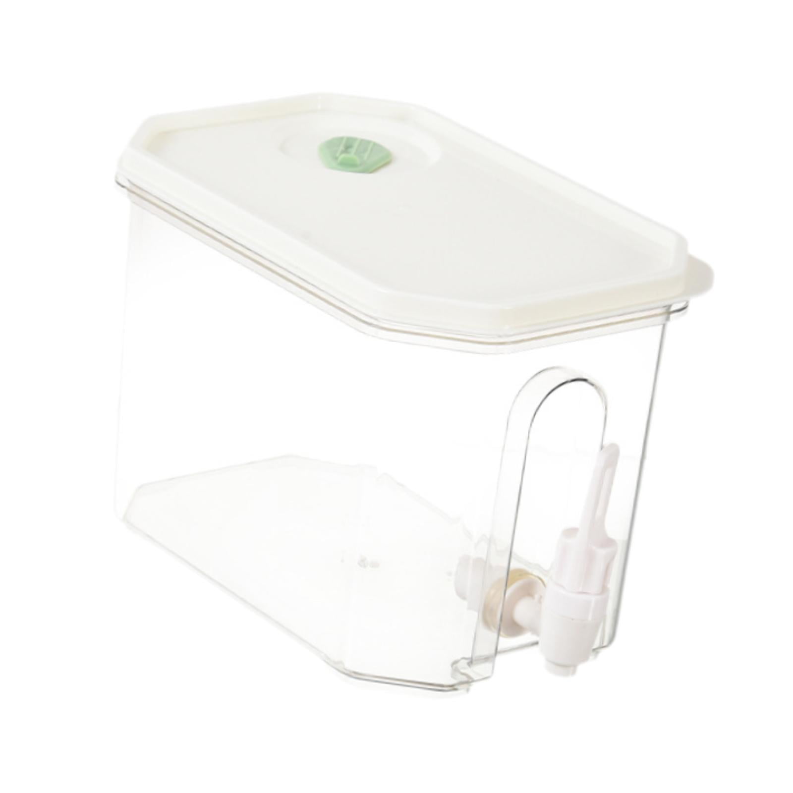 Magideal - Dispensador De Bebidas Frías Con De Grifo - Capacidad 3 Litros Blanco