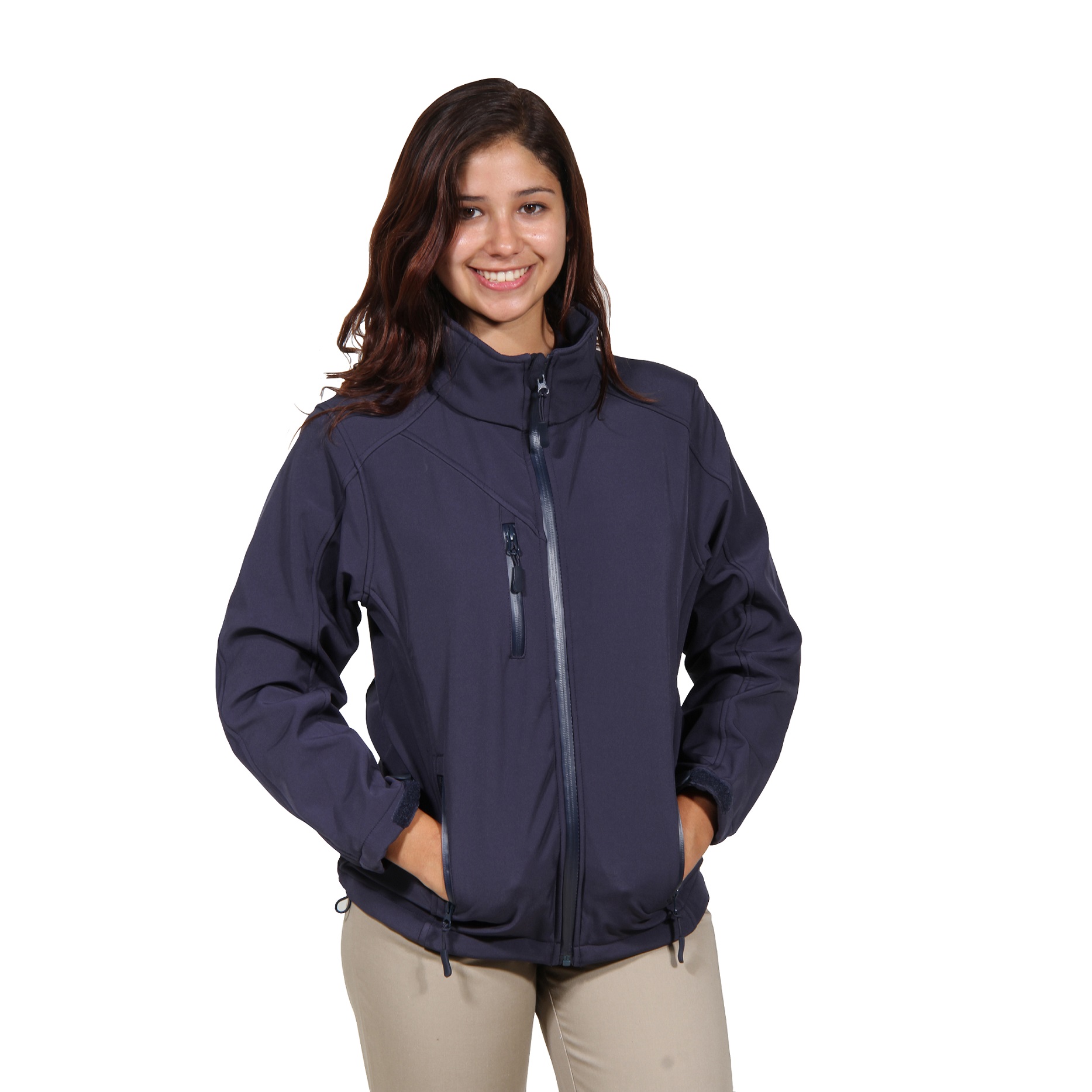 90 Grados - Chaqueta Softshell Mujer Azul Marina