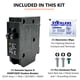 thumbnail image 5 of Interruptor termomagnético FalconSupply Square D HOMT2020 20A/20A 120V, 5 of 7