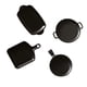 thumbnail image 1 of 4x Utensilios De Cocina Para Casa De Mu?ecas, Accesorios, Adornos, Sartén Para Carne, Modelos De Placa De Horno De Aleación, Color Negro, 1 of 5