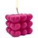 thumbnail image 1 of Candle Relaxcation Love Bubble con forma de corazón, aroma a rosas, 1 of 4