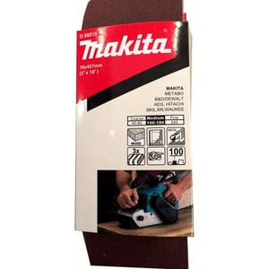 Lijas Banda (3 Unid) 3X18'' 76X457Mm Grano 100 Makita