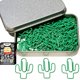 thumbnail image 1 of Sujetapapeles Daxtril 60 Piezas en Forma de Cactus Colores Surtidos, 1 of 9
