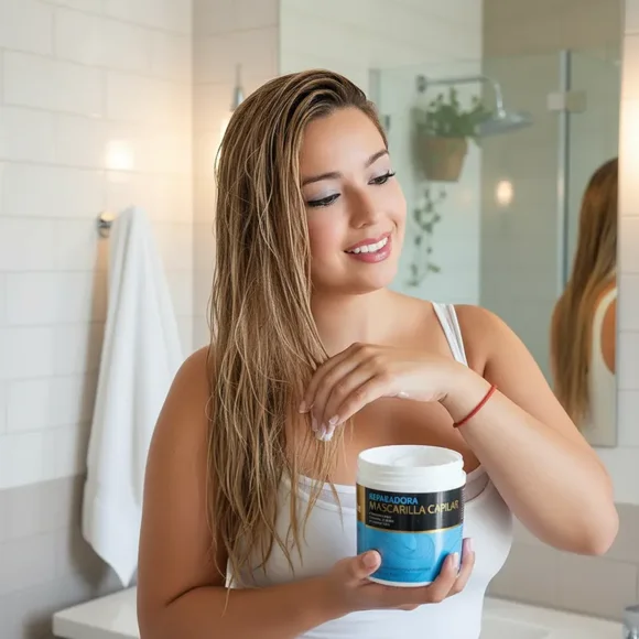 Mascarilla Reparadora Con Esencia De Argan 500ml