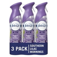 Aerosol Ambientador Febreze Air Mist Southen Lilac, 260 Ml, Paquete De 3