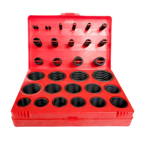 Ioensy - Kit Surtido De Juntas Tóricas Métricas Genéricas Para Sellado De Plomería, Accesorio Flexible, Caja Roja, 347 Piezas