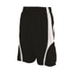 thumbnail image 1 of Pantalón corto de baloncesto Martin Sports REV. Blanco y negro para adulto, talla grande, 1 of 1