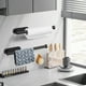 thumbnail image 3 of Portarollos Toalla De Papel Nova De Acero Inox Autoadhesivo, 3 of 7