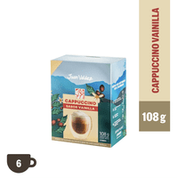 Mixes Café Juan Valdez Cappuccino Vainilla 6 Un.