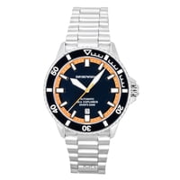 Reloj Automático Emporio Armani Sea Explorer Acero Inoxidable Esfera Azul 42Mm Hombre