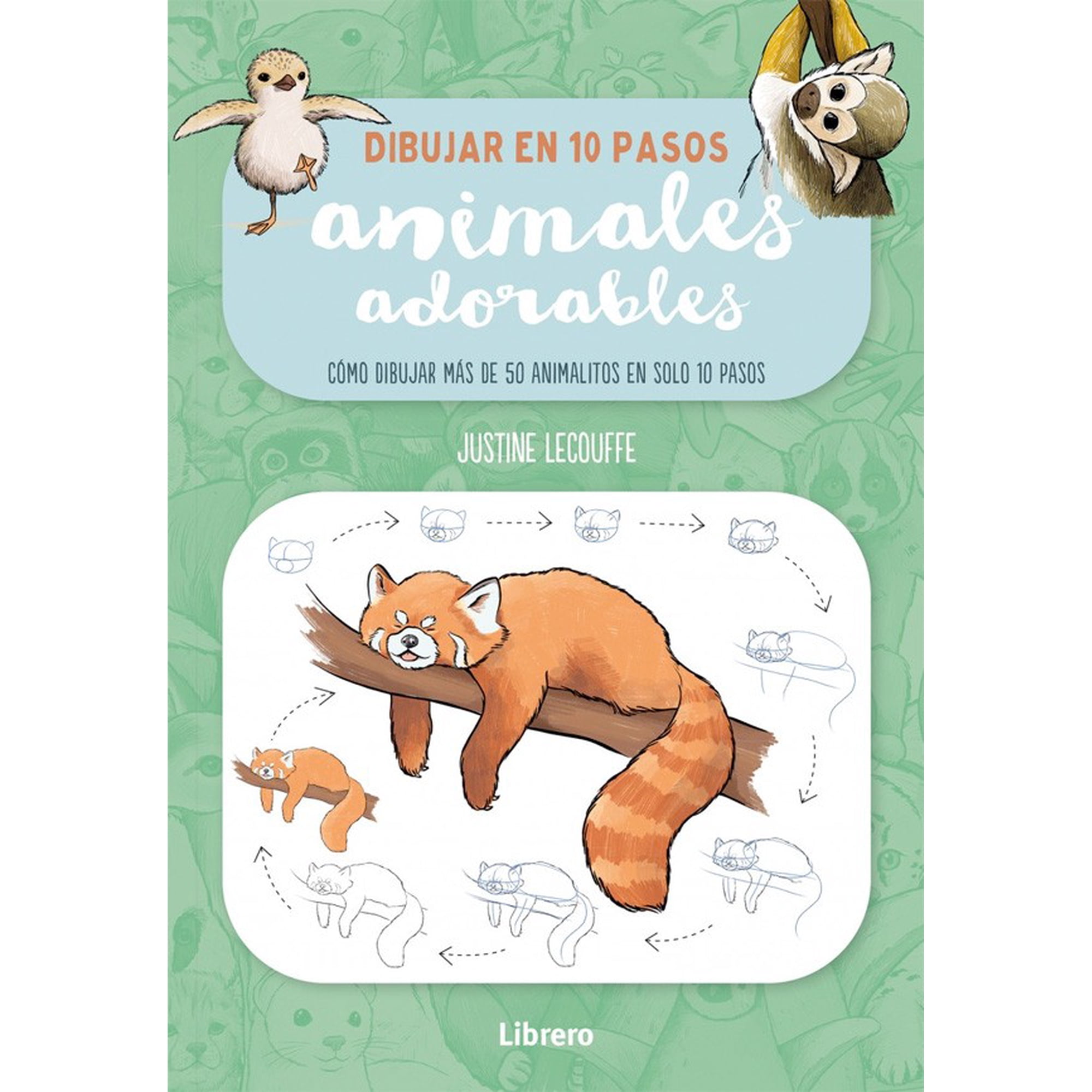 Librero - Dibujar En 10 Pasos: Animales Adorables