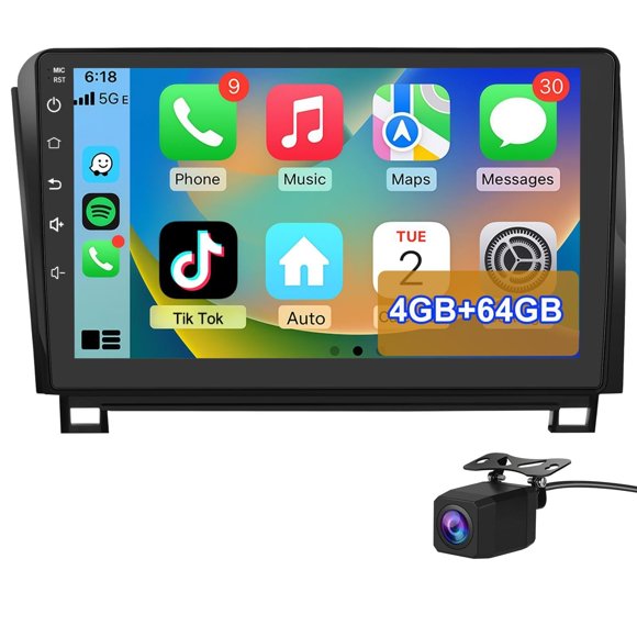Radio de coche Solvitek para Toyota Tundra/Sequoia 2007‑2018