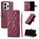 thumbnail image 1 of Funda Acolchada con Anilla y Correa para Xiaomi Redmi Note 14 Pro 4G Slots para Tarjetas Rojo, 1 of 5