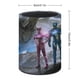 thumbnail image 2 of Power Rangers-theme Cylinder Pen Holder Pencil Organizer with Flannel Lining PVC Leather Material Cardboard Base for study work 10*8CM, 2 of 6