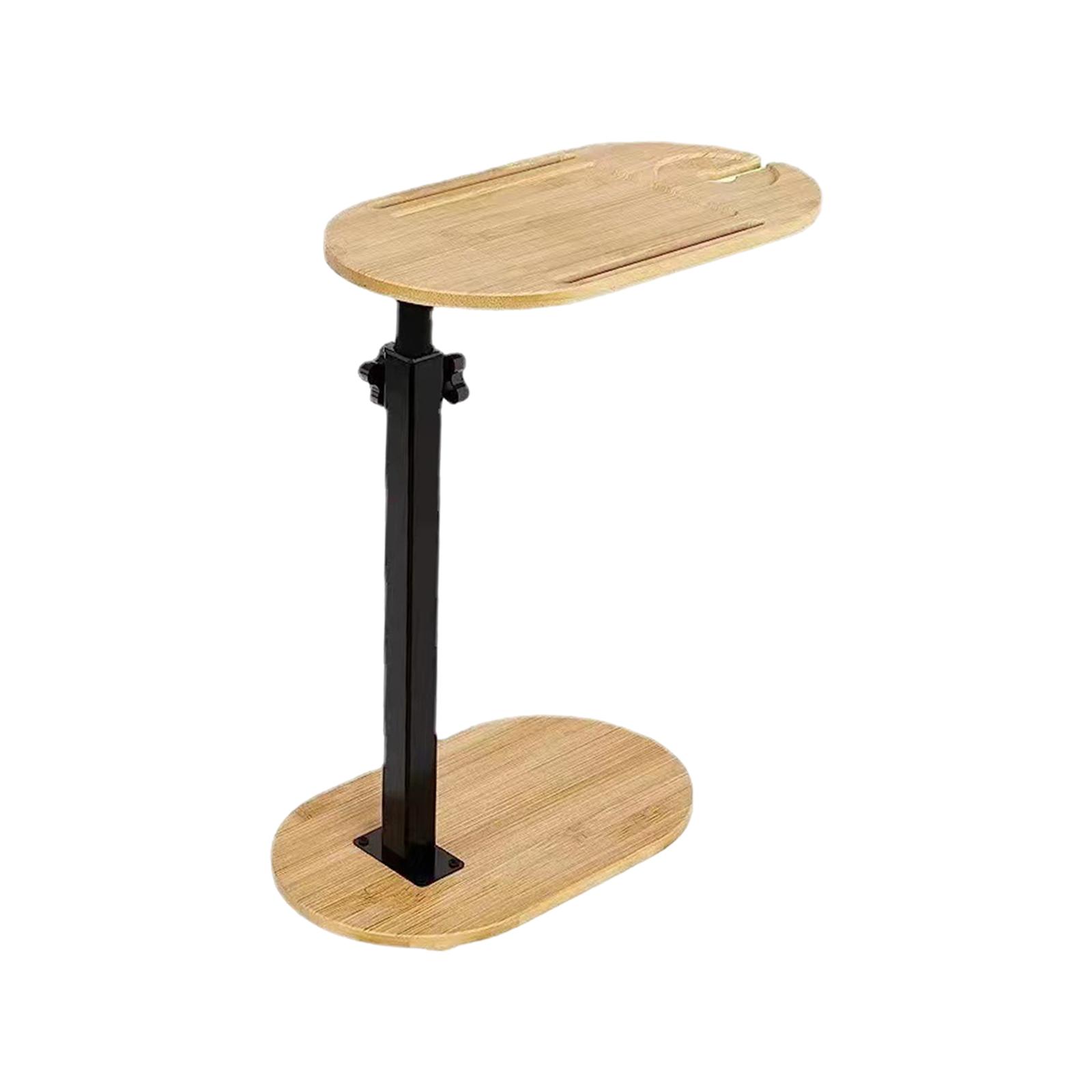 Magideal - Soporte Para Bandeja De Bañera, Antideslizante, Con Ranura Para Teléfono, Tableta, Estante Para El Hogar, Para Baño, Lavabo, Ducha, Vela De Té, Teléfo Oval