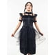 thumbnail image 1 of Vestido Merlina Adams Disfraz Fiesta De Noche Niñas Gótico, 1 of 8