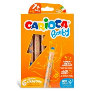Carioca - Crayon 3 En 1 Baby
