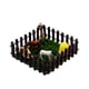 thumbnail image 4 of Casa De Mu?ecas Granja Caballo Juguetes Caballo Estable Playset Juguetes Para Edades 5-12 A?os Valla Marrón, 4 of 5
