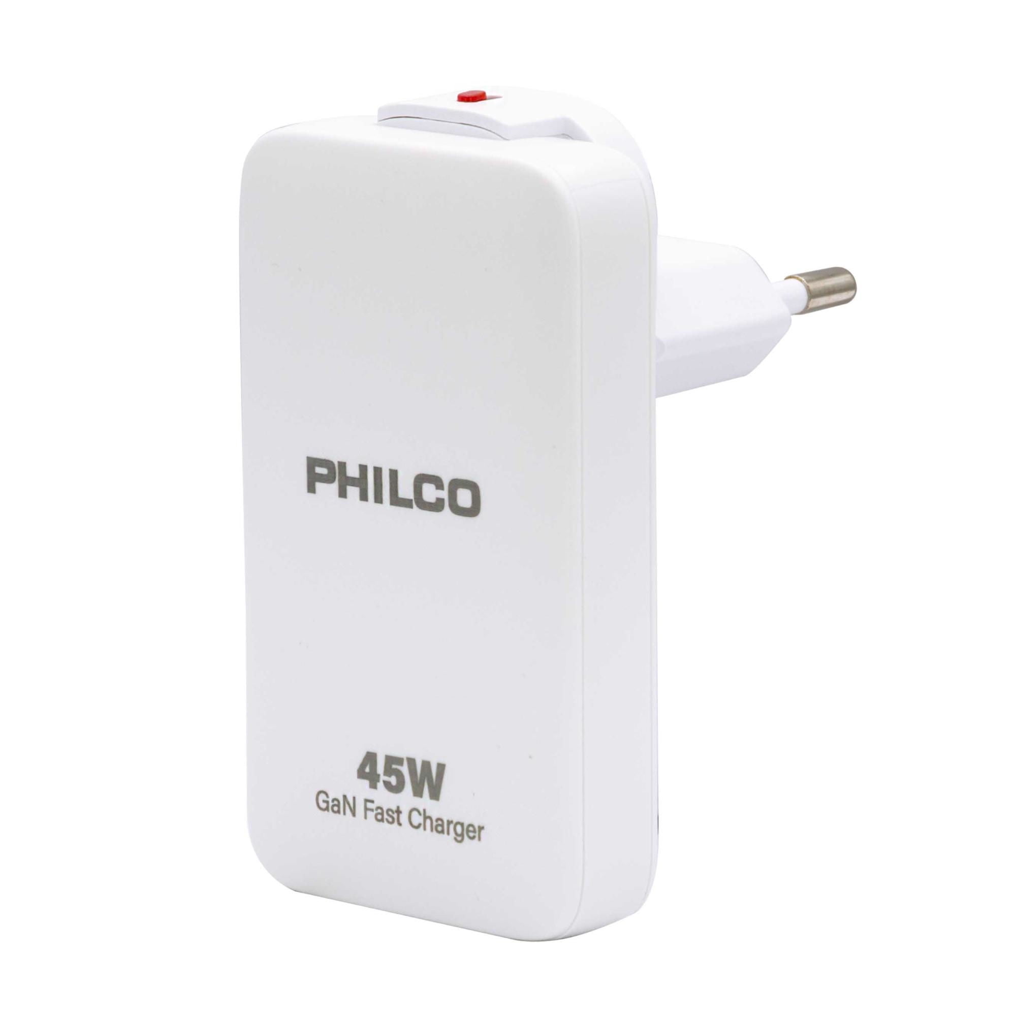 Cargador Plano 45W 79220Qc645 Philco