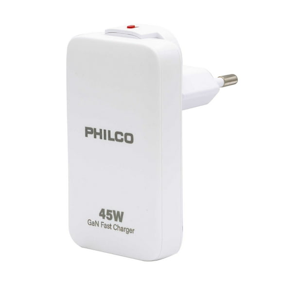 Cargador Plano 45W 79220qc645 Philco