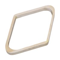 Magideal - Bolsa De Bola De Billar, Bastidor De Mesa De Billar Sólido Marco De Posicionamiento De Estante De Bola De Bola De Bola De Bola De Billar Para Bolas De 27Cmx18Cm