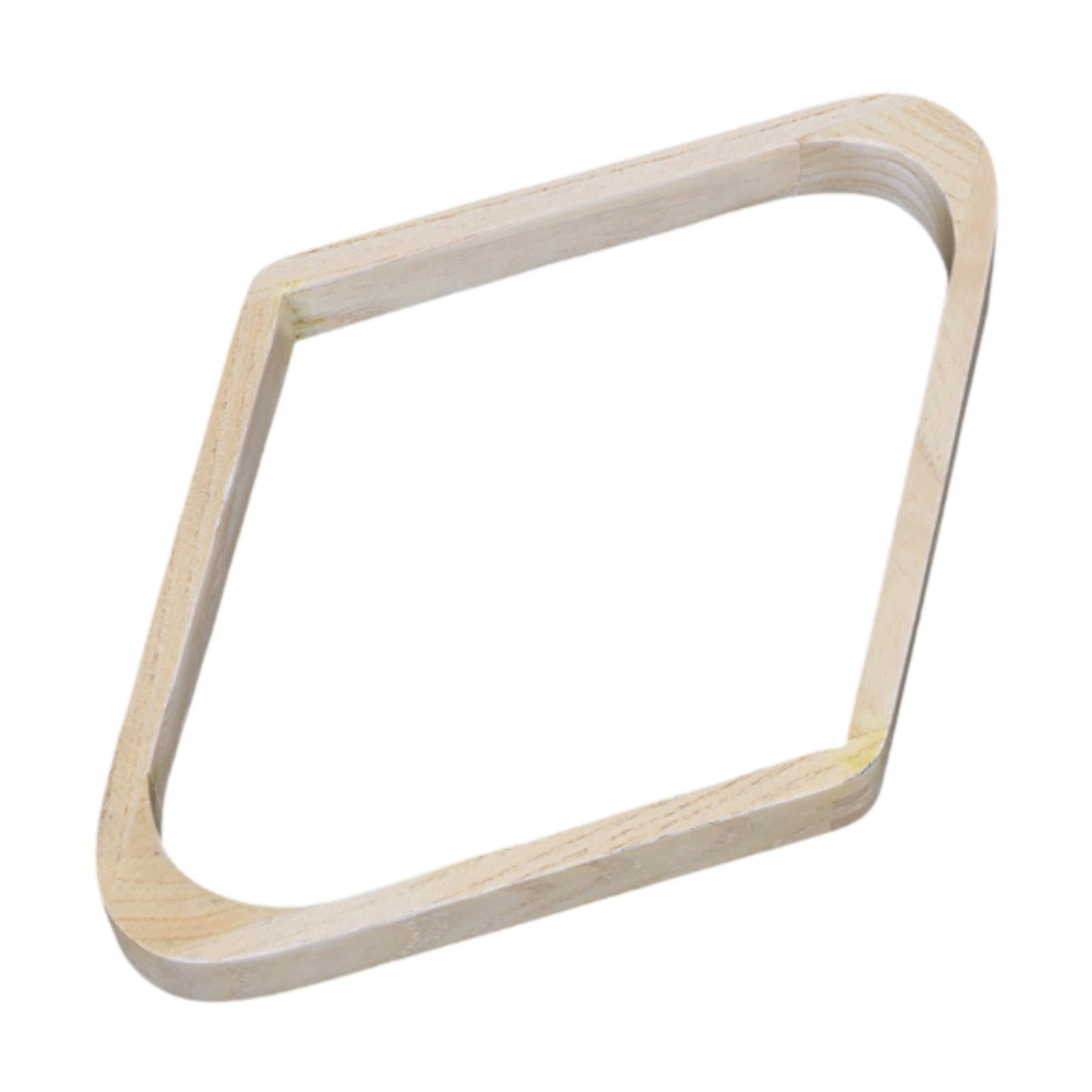 Magideal - Bolsa De Bola De Billar, Bastidor De Mesa De Billar Sólido Marco De Posicionamiento De Estante De Bola De Bola De Bola De Bola De Billar Para Bolas De 27cmx18cm