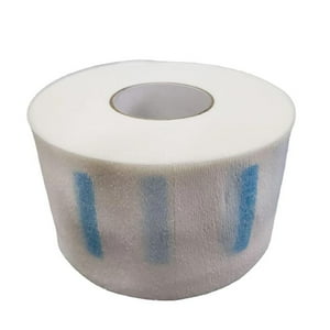 Genérico - Rollo 100 Tiras Desechables Papel Cuello Peluquería Barbería