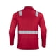 thumbnail image 3 of Polera Polo Hibrida Cinta Reflectiva Manga Larga Rojo Talla S, 3 of 3