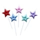 thumbnail image 2 of Set 5 velas estrellas colores pasteles, 2 of 2