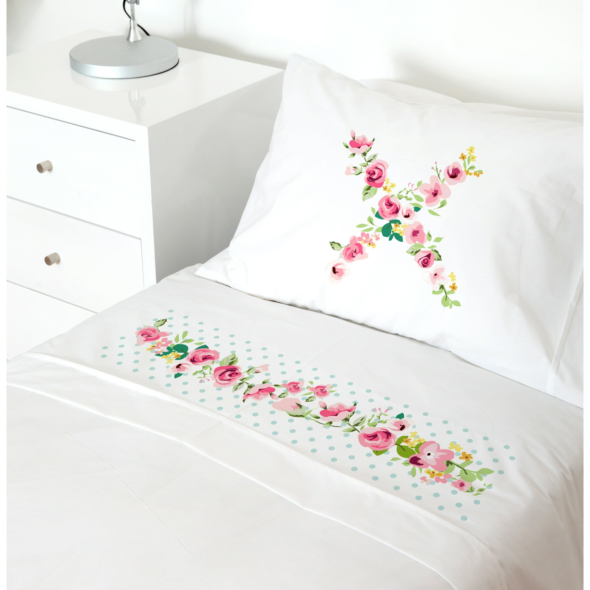 Tuyo Print - Juego De Sábanas Transición Letras Vintage X