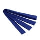 thumbnail image 2 of cinturón de taekwondo karate artes marciales aikido doble cinturón de abrigo azul, 2 of 3