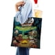 thumbnail image 4 of The Loud House Bolso de tela con estampado de lienzo para mujer, bolsa de compras reutilizable y estética, con cremallera interior, regalo para mujer,40*45cm., 4 of 6