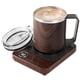 thumbnail image 1 of Calentador de taza de café Felibeaco de 16 oz con taza térmica de madera, 1 of 7