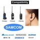 thumbnail image 5 of Auriculares SAMCOM FPCN30A FPCN10A de 2 pines con micrófono para walkie talkie, 5 of 5