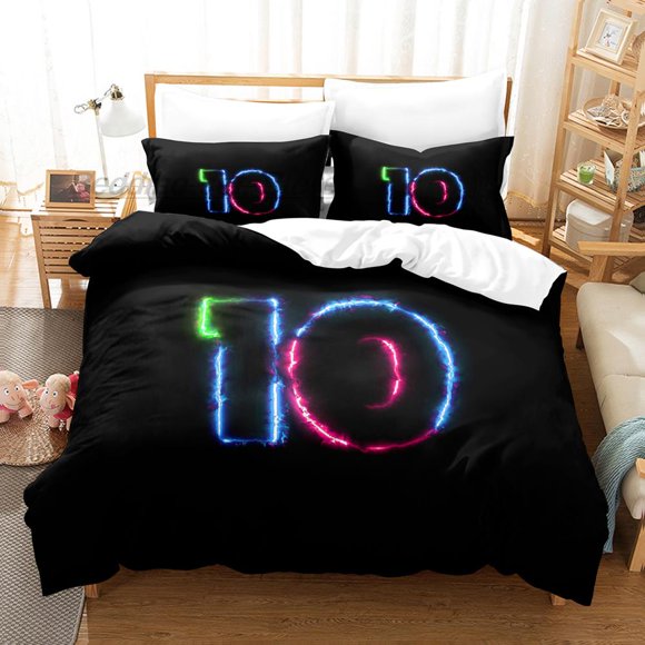 Lucky Number Bedding Set Bed Set Aldult Kid Bedroom Duvetcover Sets bed sheet set