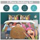 thumbnail image 5 of Bob Burgers Bob Burgers 3 Pcs Bed Breathable Duvet Cover Soft All Seasons Bedding Set, 5 of 5