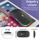 thumbnail image 3 of Mouse Inalámbrico Recargable Usb Silencioso Dual Bluetooth, 3 of 7