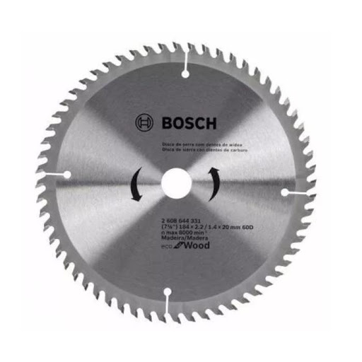 Bosch - Disco Sierra Circular 185Mm 7-1/4'' 60 Dientes