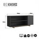 thumbnail image 3 of Rack de TV hasta 50" 3 Espacios Negro - Estilo Minimalista Moderno Be Design (135x56x36 cm), 3 of 5
