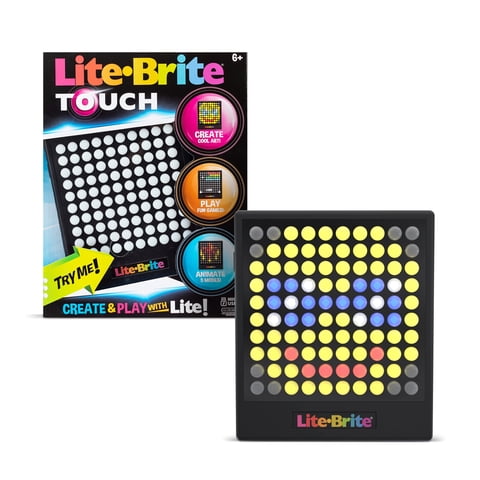 Toy Lite-Brite Touch Basic Fun Crea Arte Con Luz Desde Hace Más De 6 Años