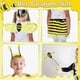 thumbnail image 4 of Conjunto De Vestido De Ballet Abejita Soñadora Para Fiesta Amarillo Talla Mediana, 4 of 9