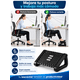 thumbnail image 3 of Reposapiés Ergonómico Ajustable Con Rodillos De Masaje, 3 of 9