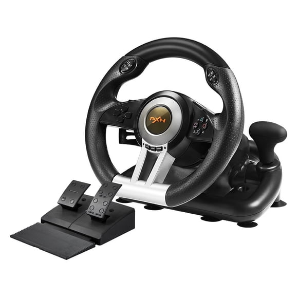 Volante de Cuero PXN V3 PRO con Pedales