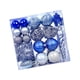 thumbnail image 3 of 44 Piezas De Bolas De Navidad Para Adornos De árbol De Navidad, Bolas Colgantes Azules, 3 of 3