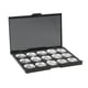 thumbnail image 2 of Paleta De Maquillaje Negra Sombra De Ojos Vacía Caja De Colorete Colección De Cosméticos Pequeña, 2 of 3