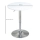 thumbnail image 2 of Mesa Bar 60 cm Diámetro Blanca, 2 of 2