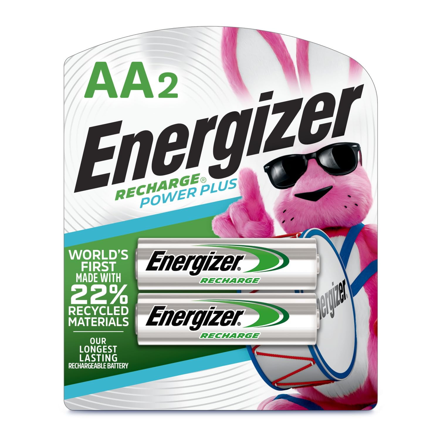 Pilas Recargables Aa Energizer Recharge Universal (paquete De 2), Pilas Recargables Doble A