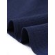 thumbnail image 5 of Agnes Orinda Mujeres Tallas Grandes Escuela Universidad Tops Recortados Cuello en V Manga Corta Abotonado Verano Camisa Casual 3X Azul Marino, 5 of 6