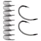 thumbnail image 1 of 50 Uds Anzuelos De Pesca Con Mosca Equipo De Agua Dulce Para Moscas Secas Para Bagre Lubina Trucha 7,9mm X 14,2mm, 1 of 5