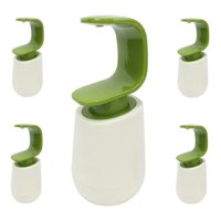 Genérico - Pack 5 Dispensador Jabón Líquido Forma De C, Cocina Baño